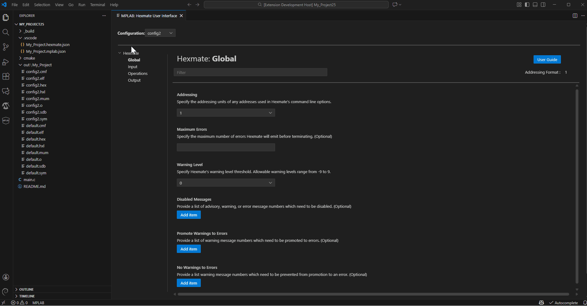 Hexmate Pre/Post Build